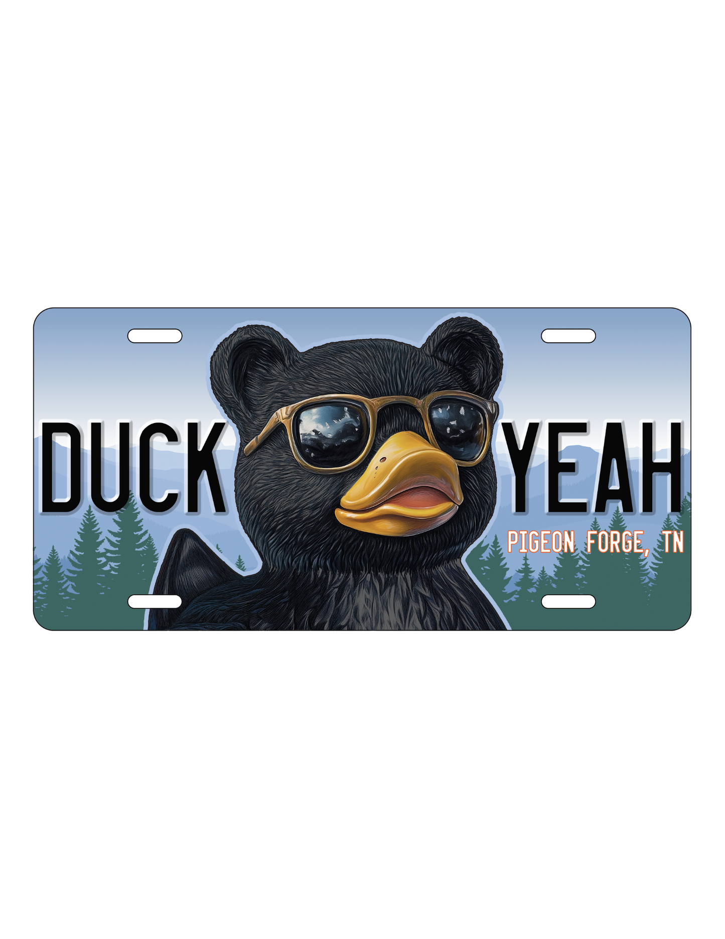 Bear License Plate