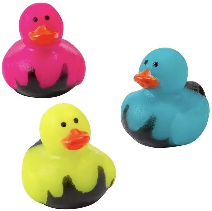 Micro Bright Color Slime Rubber Duck