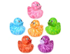 2" Colorful Pixel Duck