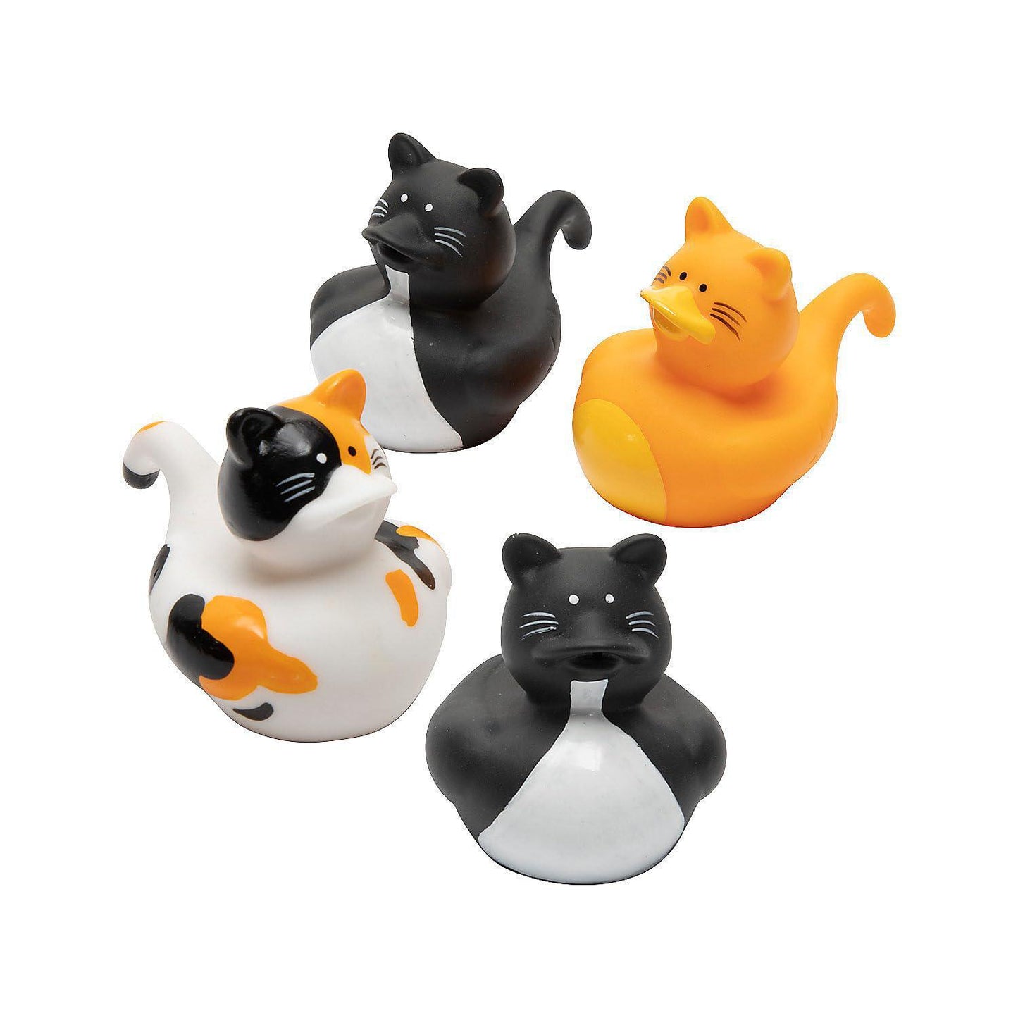 2" Cat Rubber Duck