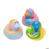 2" Psychedelic Rubber Duck