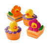 2" Spring Flower Rubber Duck