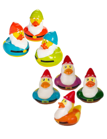 2" Gnome Rubber Ducks