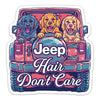 7245: Jeep Preppy Puppy Sticker