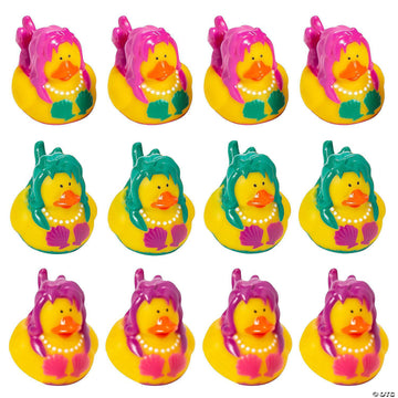 2" Mermaid Rubber Ducks