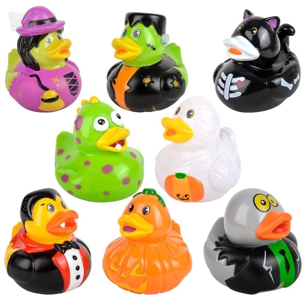 6" Big Halloween Rubber Duck Mix
