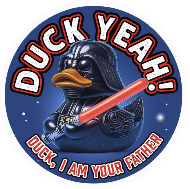 Duck Yeah Stickers