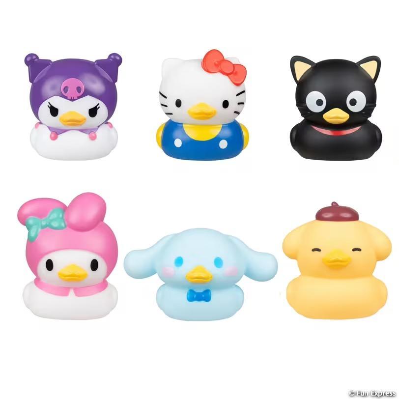 3" Hello Kitty Rubber Duck Collection