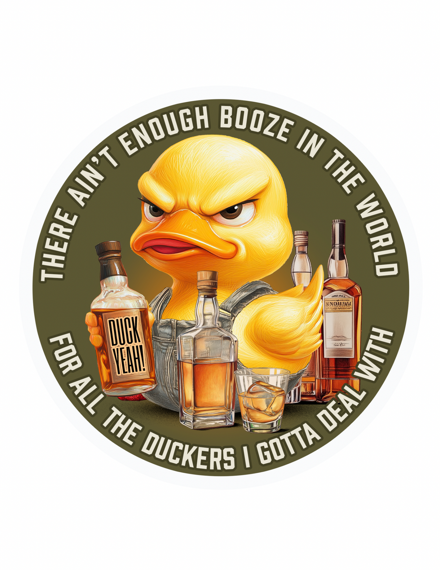 Duck Yeah Stickers