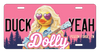 Dolly License Plate