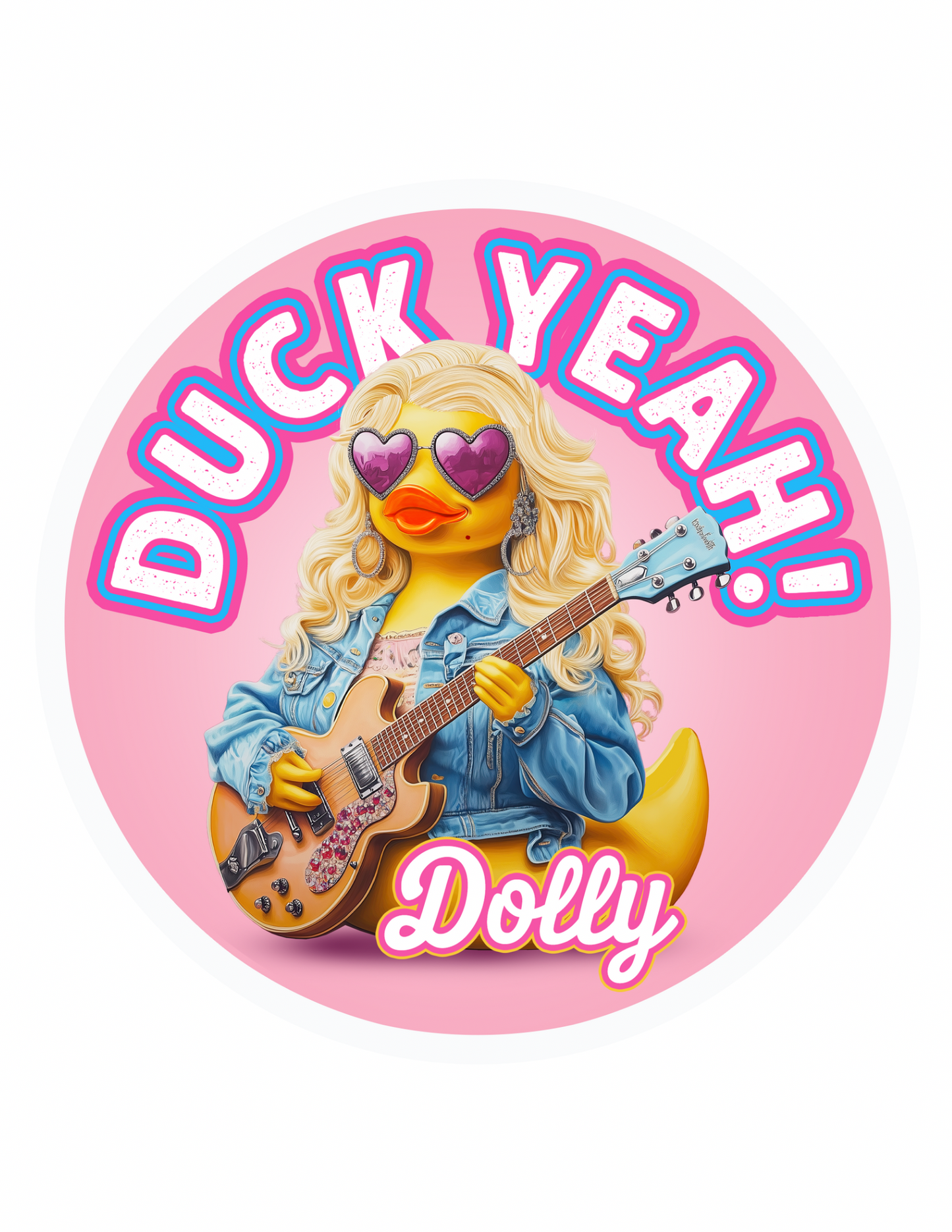 Duck Yeah Stickers