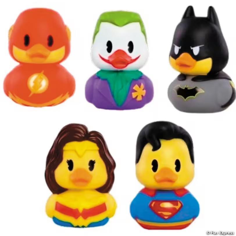 2.5" DC Superhero Duck Collection