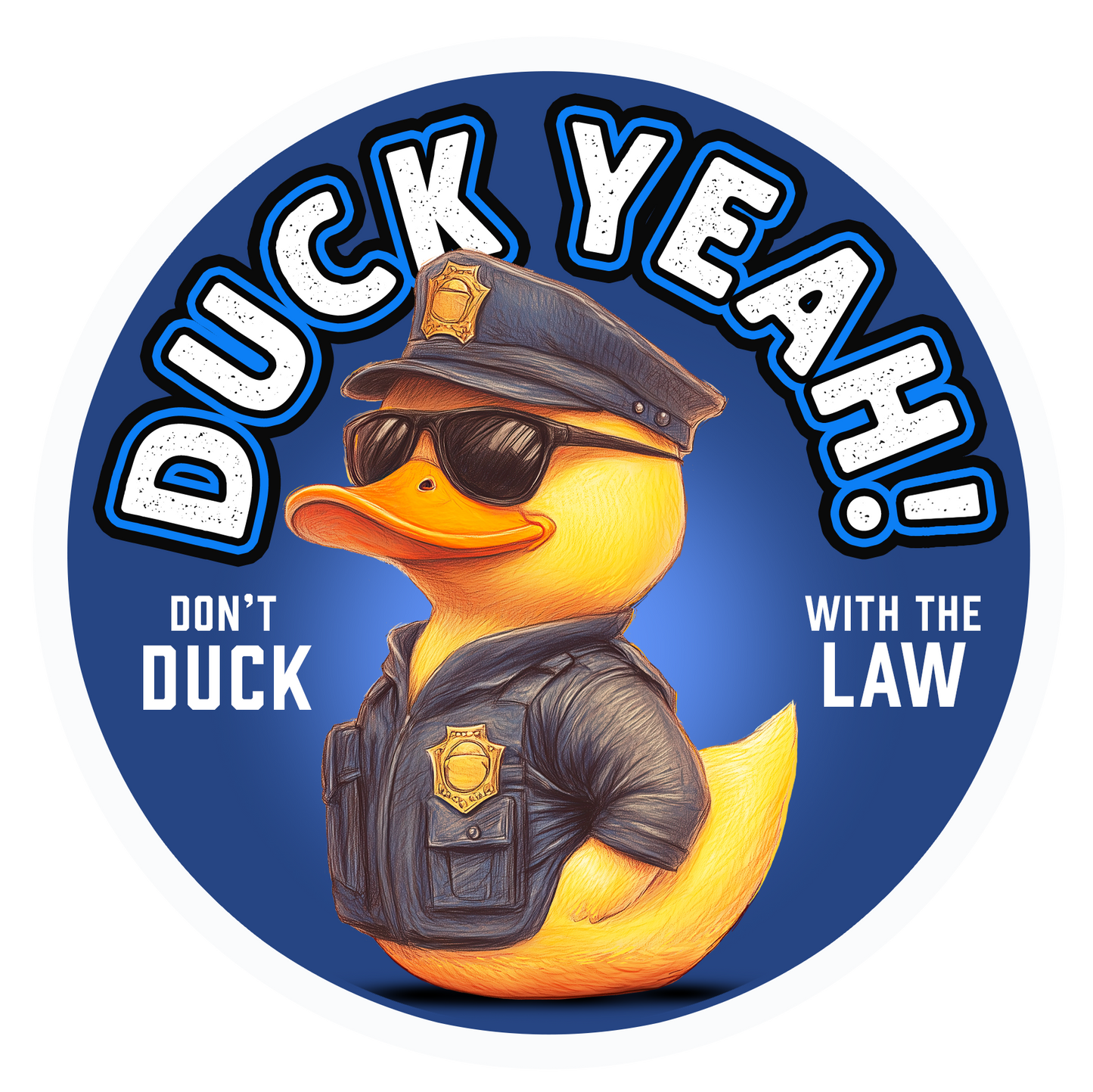 Duck Yeah Stickers