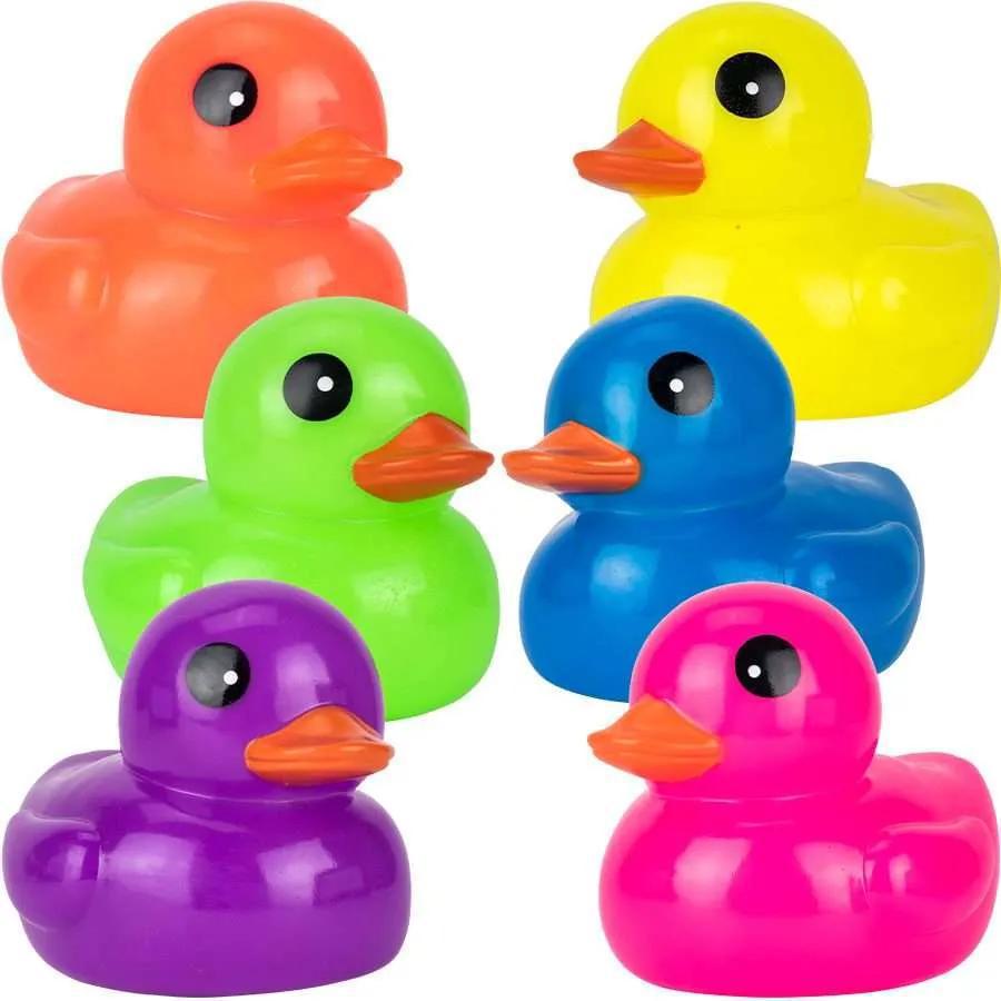 6" Fluorescent Ducks
