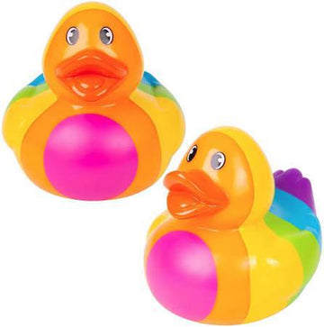 6" Rainbow Duck