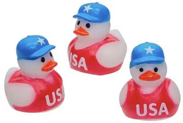 Micro USA Patriotic Rubber Duck