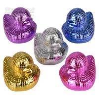 2" Disco Ball Chrome Ducks