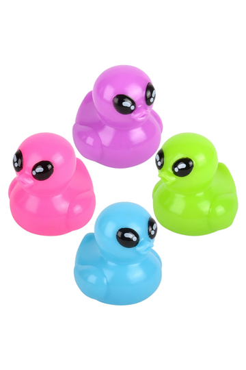2" Colorful Alien Duck