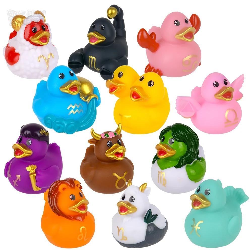 2" Zodiac Sign Ducks