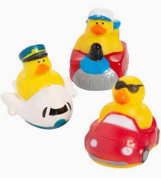 2" Transportation Rubber Duck