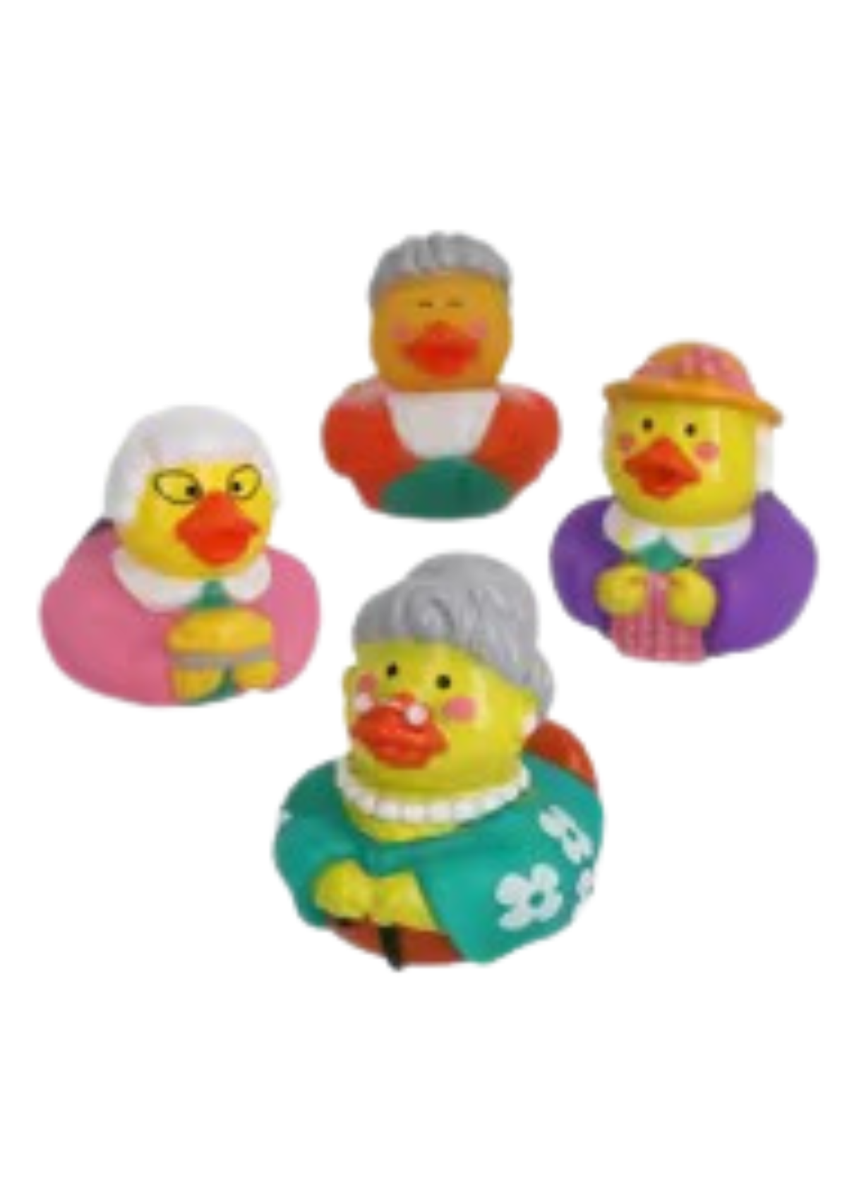 2" Grandma Rubber Duck
