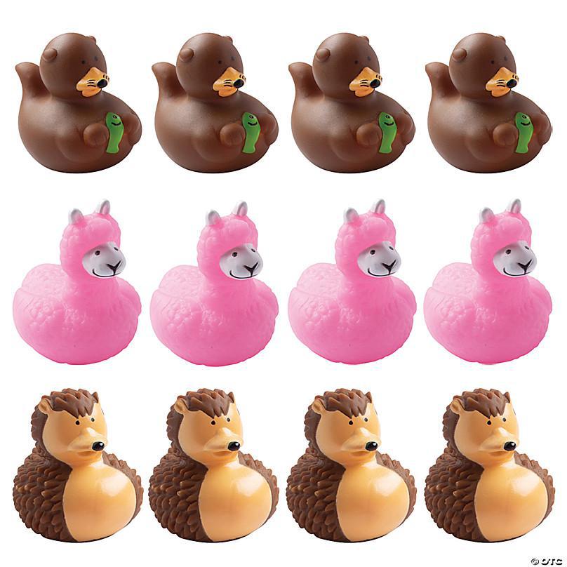 2" Cute Animals Rubber Duck