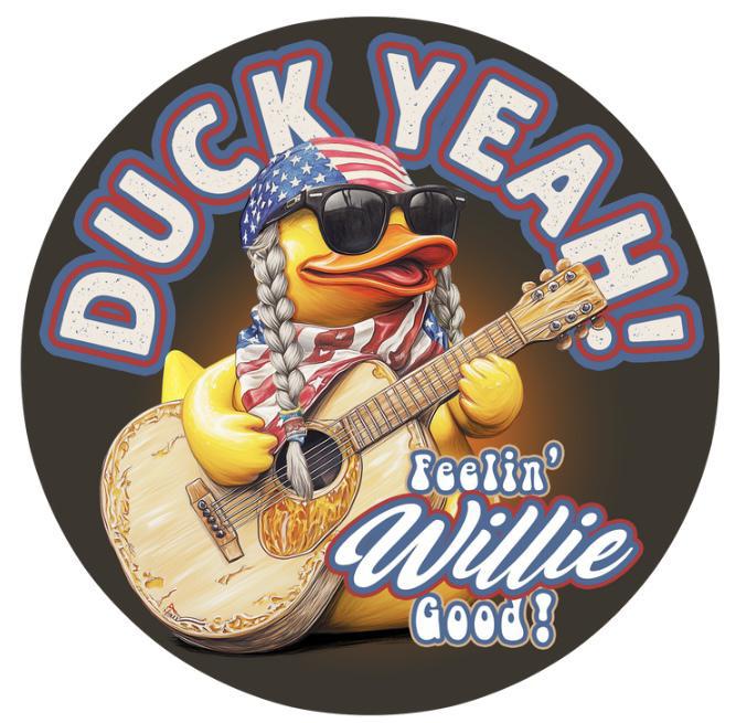 Duck Yeah Stickers