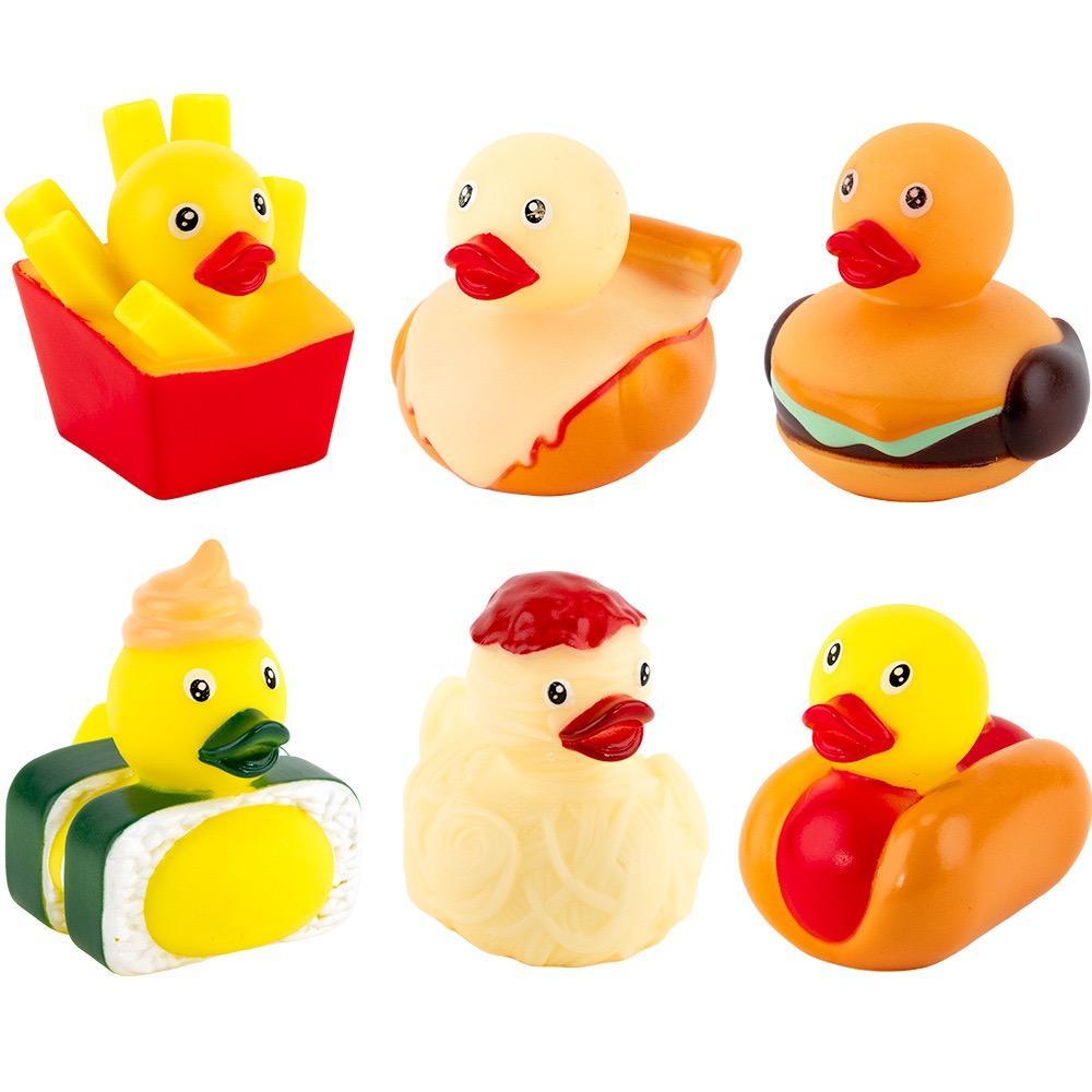 2" Food Series Rubber Duck