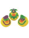 2" Mardi Gras Rubber Ducks