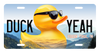 Duckscape License Plate