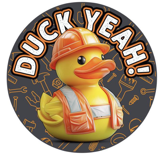 Duck Yeah Stickers