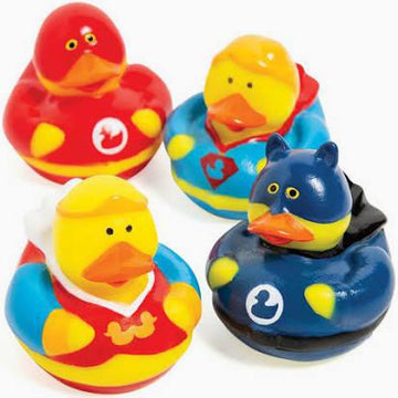 2" SuperHero Rubber Duck